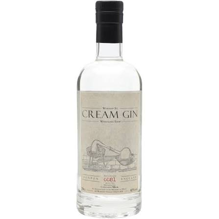 Warcup's Cream Gin bottle