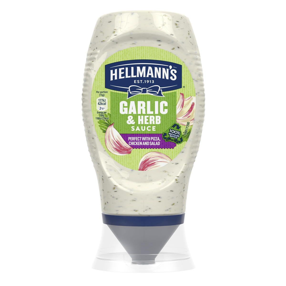Hellmann's Garlic & Herb Sauce squeezy bottle