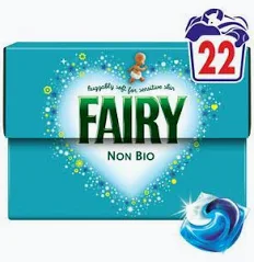 Fairy Non Bio Laundry Pods 22 Wash box
