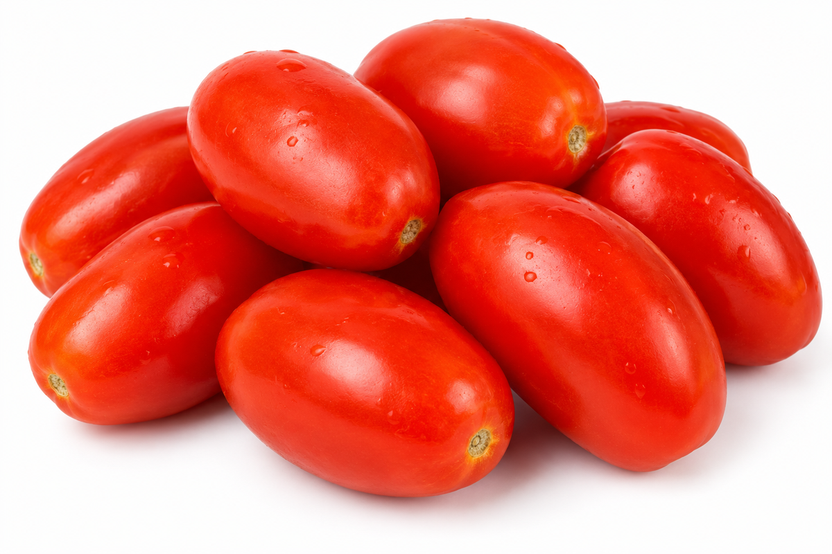 Fresh plum tomatoes