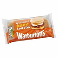Warburtons Breakfast Muffins 4 Pack