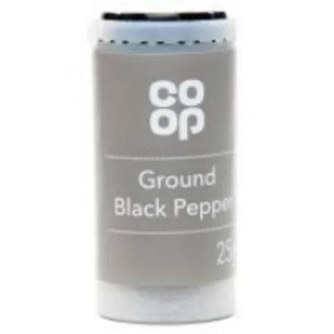 Co-op Ground Black Pepper