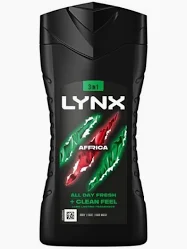 Lynx Africa 3-in-1 Shower Gel 225ml