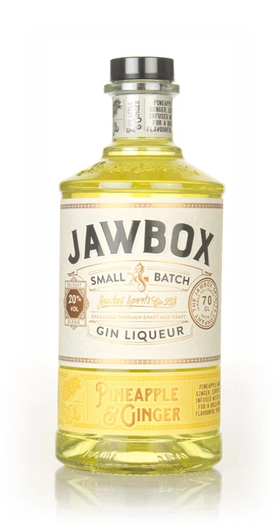 Jawbox Pineapple & Ginger Gin Liqueur 70cl bottle