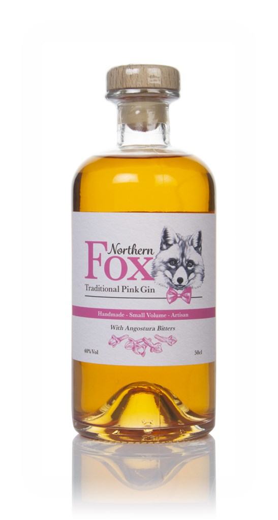 Northern Fox Traditional Pink Gin 50cl bottle