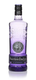 Puerto de Indias Blackberry Gin purple bottle
