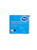 Max Healthcare Paracetamol 500mg Capsules - 16 pack