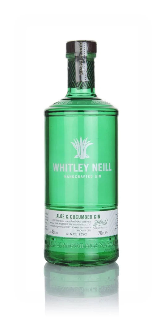 Whitley Neill Aloe & Cucumber Gin 70cl green bottle